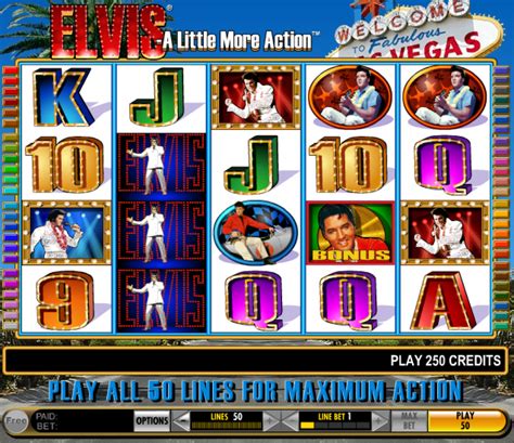 Elvis a Little More Action slot by IGT review play online for free!